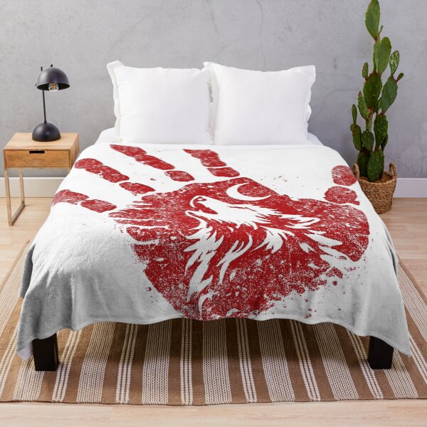 Item preview, Howling Wolf Handprint - Vintage Wilderness Art designed and sold by BestDetailer.