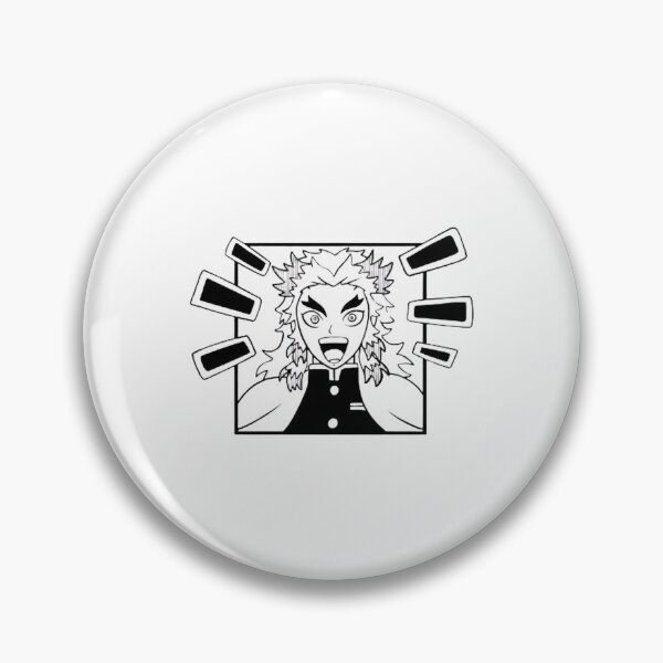 Item preview, Surprised comic panel of the flame breathing user yelling designed and sold by Deviantfant.