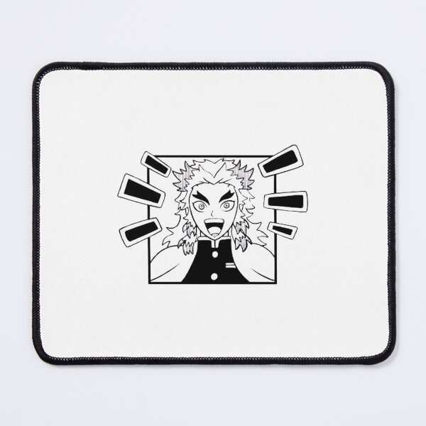 Item preview, Surprised comic panel of the flame breathing user yelling designed and sold by Deviantfant.