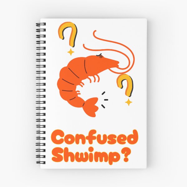 Item preview, Confused Shwimp Transparent designed and sold by Shrimps N Stuff.