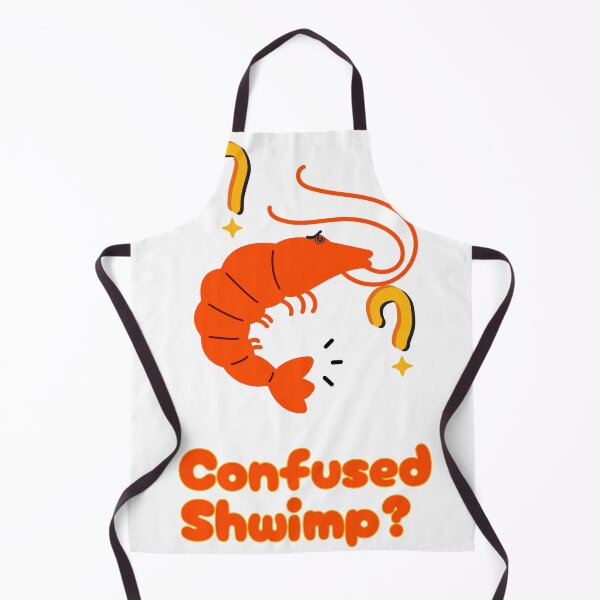 Item preview, Confused Shwimp Transparent designed and sold by Shrimps N Stuff.