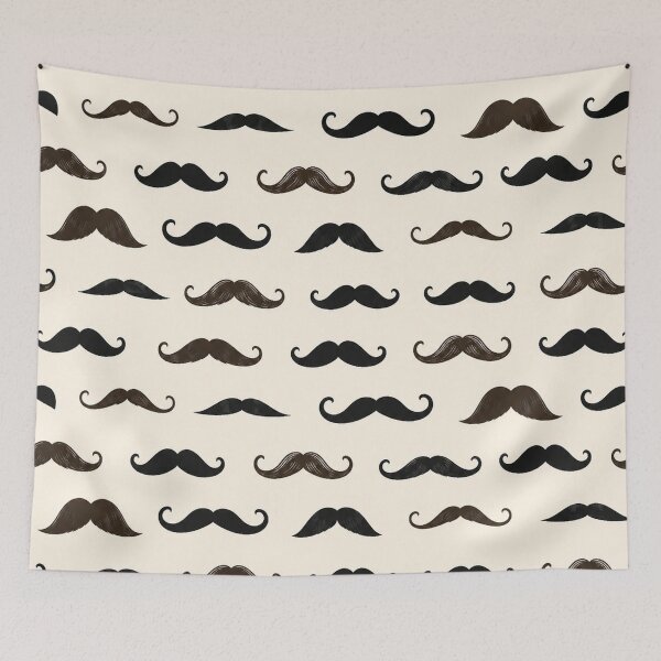 Item preview, Classic Mustache Pattern designed and sold by Owcomm.