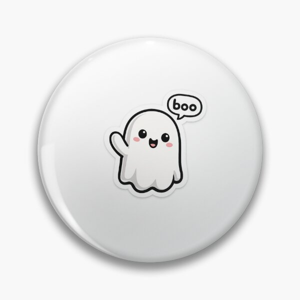 Item preview, Cute Boo Ghost Sticker designed and sold by HaveAGoodDay365.