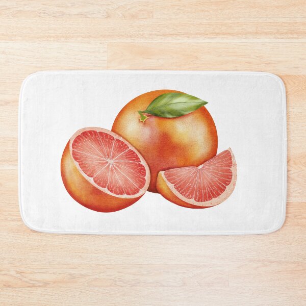 Item preview, Watercolor Grapefruit Citrus Fruit and Slices designed and sold by ArtTinulyaOk.