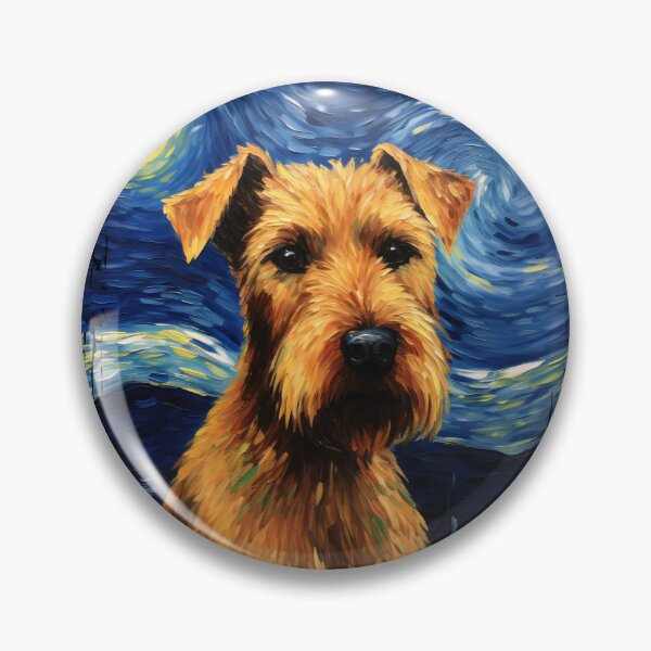 Item preview, Funny Irish Terrier Starry Night Illustration Mom Dad Kids designed and sold by rafaeltto.