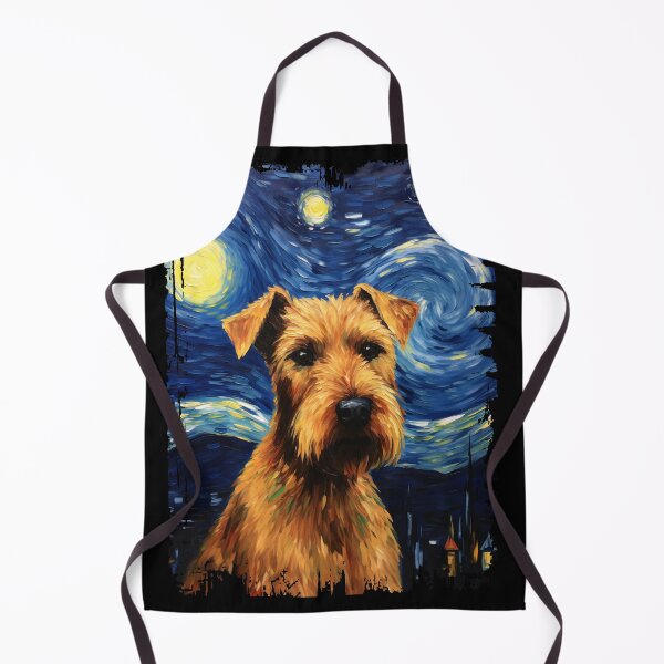 Item preview, Funny Irish Terrier Starry Night Illustration Mom Dad Kids designed and sold by rafaeltto.