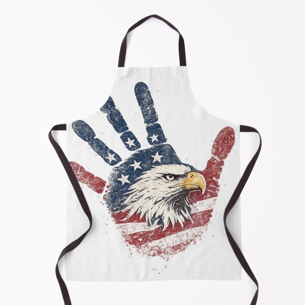 Item preview, American Eagle Handprint - Vintage Patriot Art designed and sold by BestDetailer.
