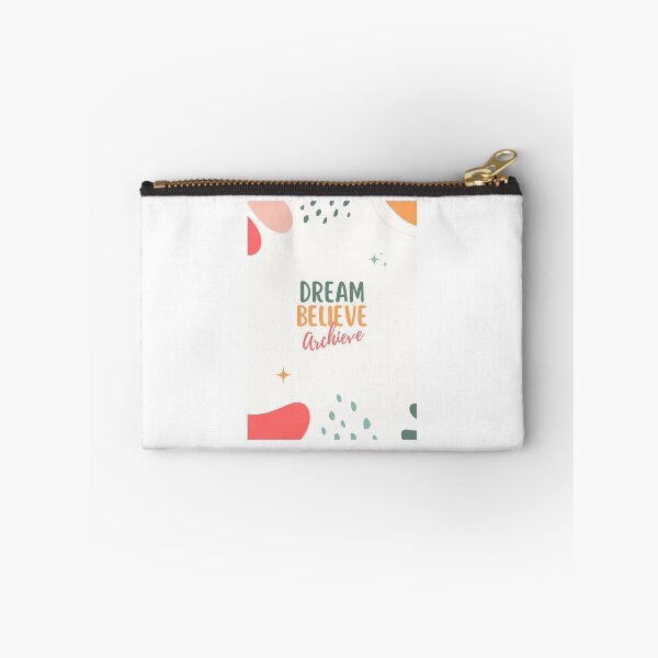 Item preview, Dream Believe Achieve Motivational Quote designed and sold by ViralStickShop.