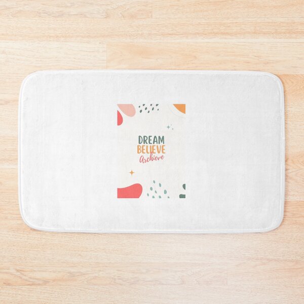 Item preview, Dream Believe Achieve Motivational Quote designed and sold by ViralStickShop.