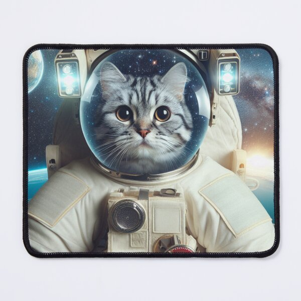 Item preview, Astronaut Cat designed and sold by Squirrel Adventurous.