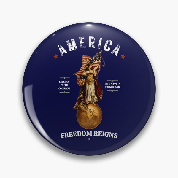 Item preview, Freedom Reigns - Lady Columbia designed and sold by MugsAndDuds.