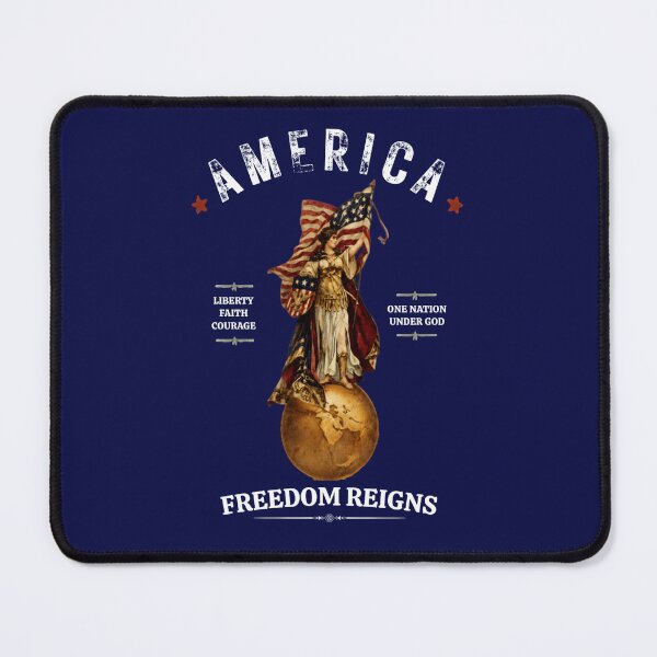 Item preview, Freedom Reigns - Lady Columbia designed and sold by MugsAndDuds.