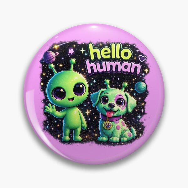 Item preview, Hello Human  designed and sold by ttuniques.