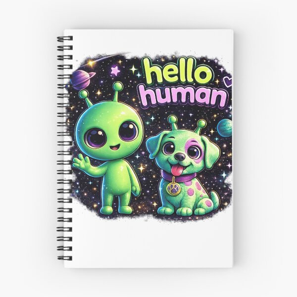 Item preview, Hello Human  designed and sold by ttuniques.