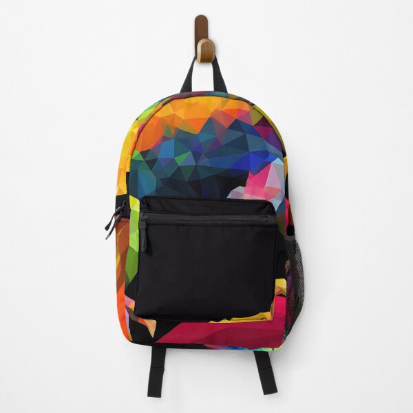 Item preview, Lizard on black background. Low poly chameleon. Polygon animal illustration designed and sold by anytka.