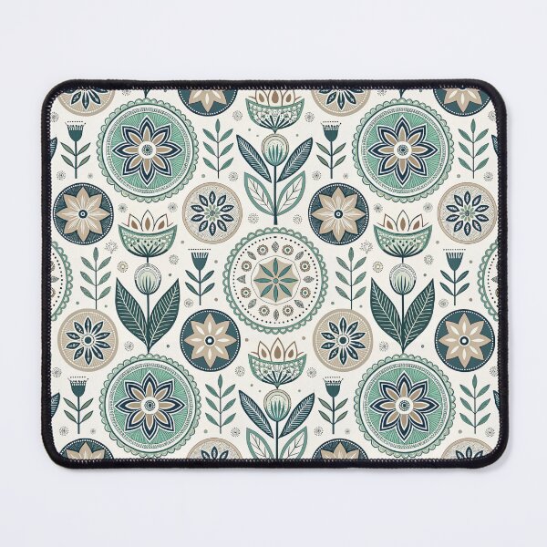 Item preview, Garden Folk Rosettes | Scandinavian Folk Geometry designed and sold by Shuga-Design.