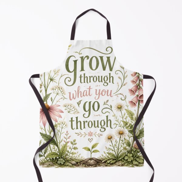 Item preview, Grow Through What You Go Through Wildflower Art designed and sold by Luna-Flow.