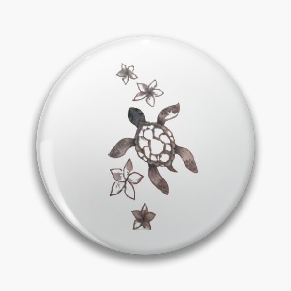 Item preview, pretty flower turtle designed and sold by Cherry Cloud Co..