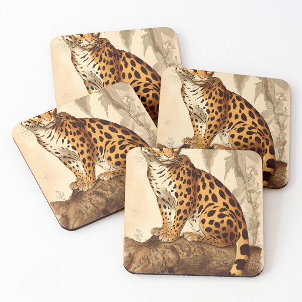 Item preview, Jaguatirica — Gravura Botânica Vintage | Atlantic Forest designed and sold by AtlanticForest.