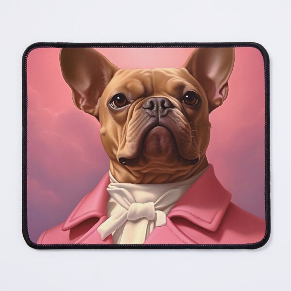 Item preview, Dog in a pink jacket and bow designed and sold by anytka.