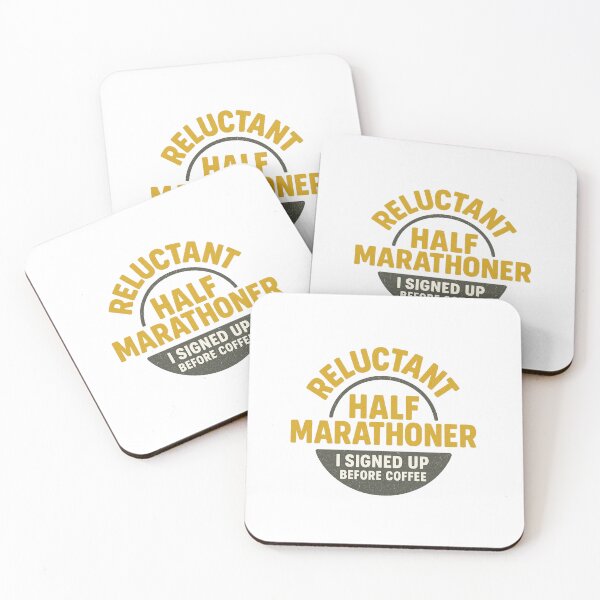 Item preview, Reluctant Half Marathoner Tee designed and sold by RhapsodyVariety.