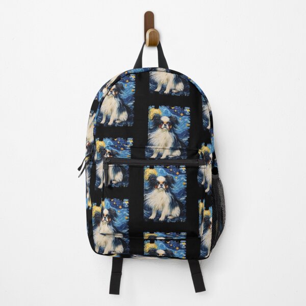 Item preview, Funny Japanese Chin Starry Night Illustration Mom Dad Kids designed and sold by rafaeltto.