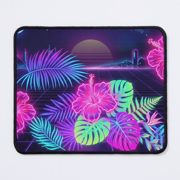 Item preview, Neon Tropical Nightscape designed and sold by Owcomm.
