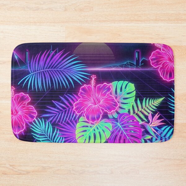Item preview, Neon Tropical Nightscape designed and sold by Owcomm.