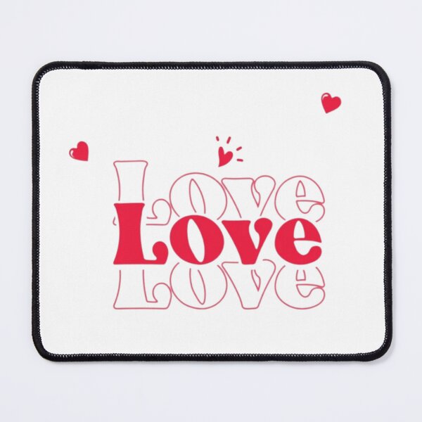 Item preview, Retro Love Typography Aesthetic Design designed and sold by PixelVibe Art.