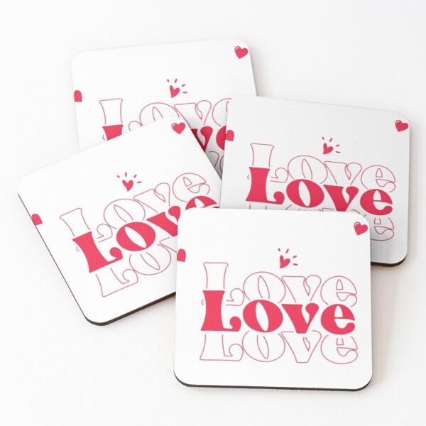 Item preview, Retro Love Typography Aesthetic Design designed and sold by PixelVibe Art.