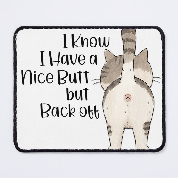 Item preview, Cute Cat Butt designed and sold by Squirrel Adventurous.
