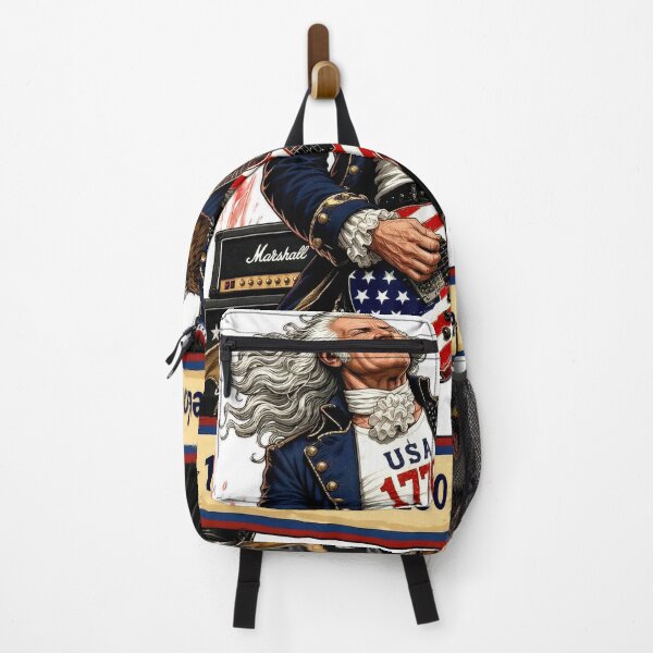 Item preview, Rockstar George Washington Guitar 4th of July Design designed and sold by Zara Art House.
