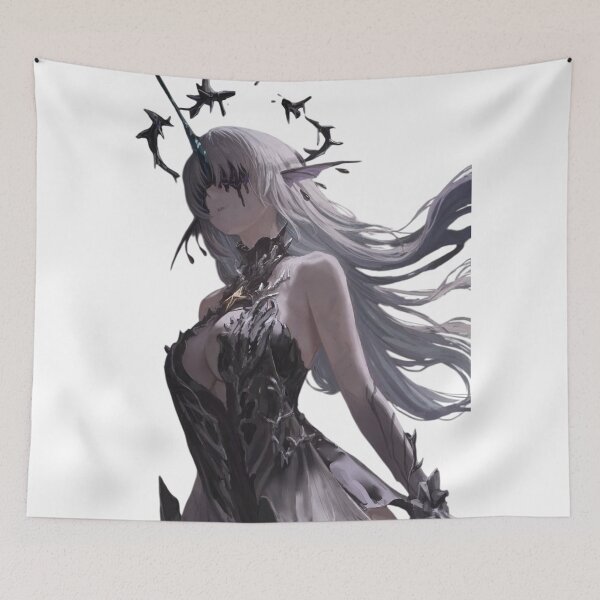 Item preview, Leviathan White Hair Horn Wuthering Waves designed and sold by KomiArts.