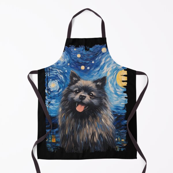 Item preview, Funny Keeshond Starry Night Illustration Mom Dad Kids designed and sold by rafaeltto.