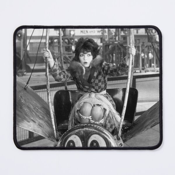 Item preview, Clara Bow At The Amusement Park designed and sold by collageDP.