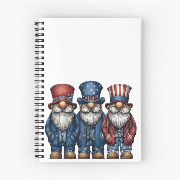 Item preview, Patriotic Uncle Sam Gnome Trio designed and sold by Boddicca.