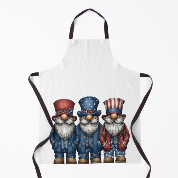 Item preview, Patriotic Uncle Sam Gnome Trio designed and sold by Boddicca.