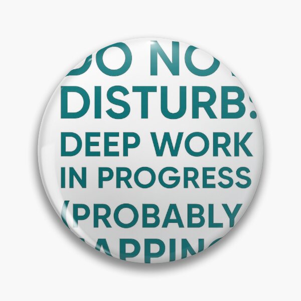 Item preview, Do Not Disturb: Remote Work Tee designed and sold by RhapsodyVariety.