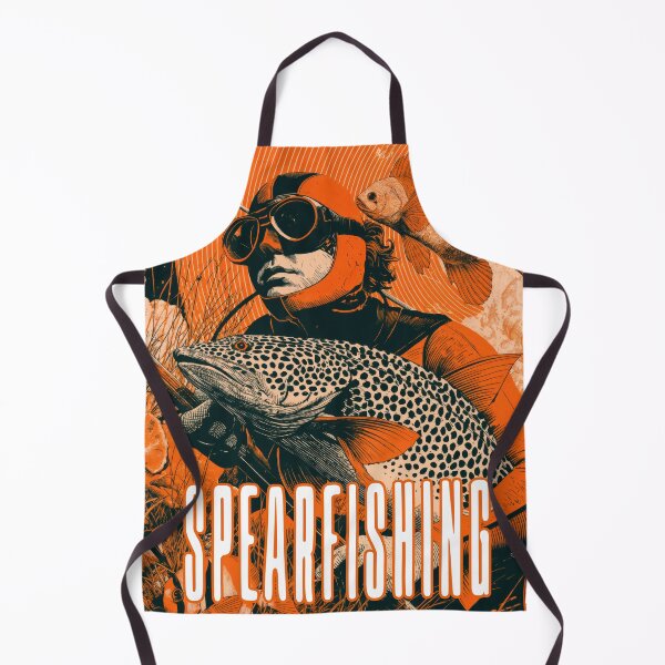 Item preview, Wall Art - Postcard - Poster: Spearfishing Adventure – Bold Underwater Hunt designed and sold by ForeverPrintsOK.