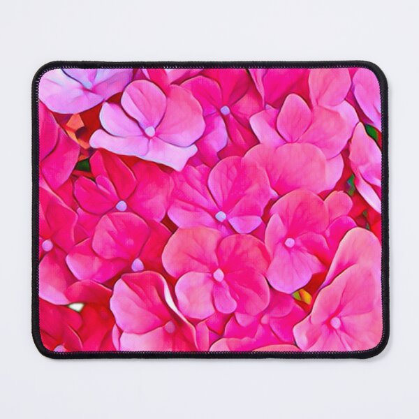 Item preview, Pink Hydrangea Flower Blossom Transparent Sticker Graphic designed and sold by BalkanBloom.