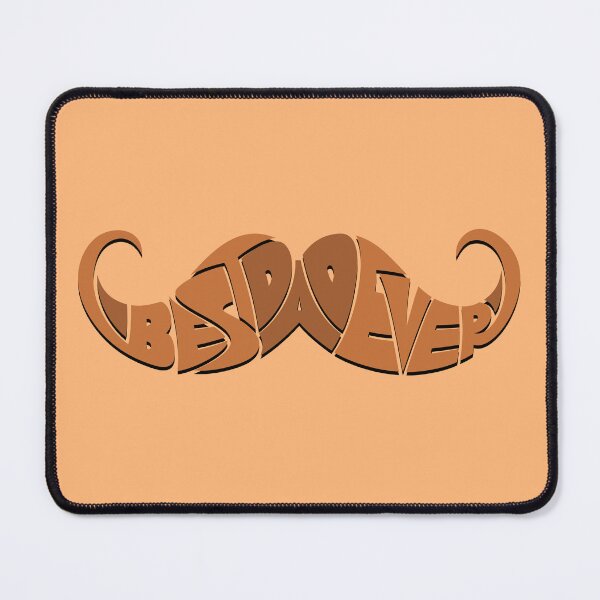 Item preview, Best Dad Ever - Moustache Typography designed and sold by rulamin.