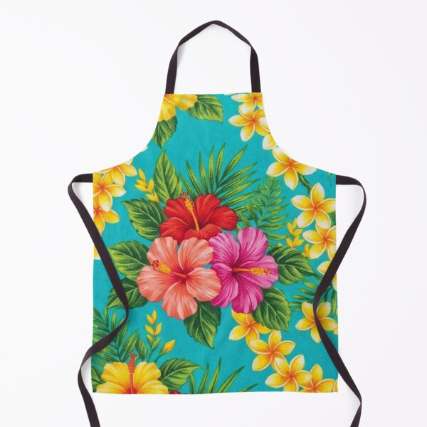Item preview, Tropical Hibiscus and Plumeria Floral Pattern designed and sold by Owcomm.