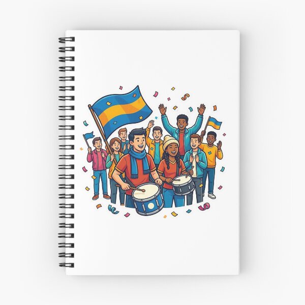 Item preview, Football Fan Parade Sticker | Soccer Supporters Celebration Design designed and sold by Pandey14.