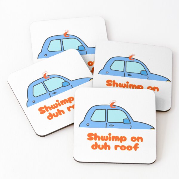 Item preview, Shwimp on duh Roof transparent designed and sold by Shrimps N Stuff.