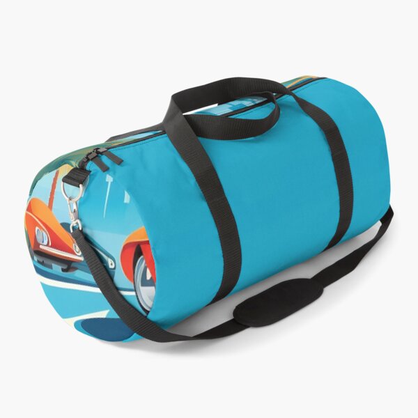 Item preview, The futuristic retro landscape of the 80s. Illustration of the car and palm trees in retro style and vivid colors. Suitable for the design of the 80s style designed and sold by anytka.