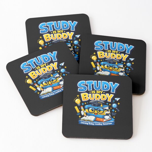 Item preview, Study Is My Buddy – Student Motivation T-Shirt designed and sold by Atharva-threads.
