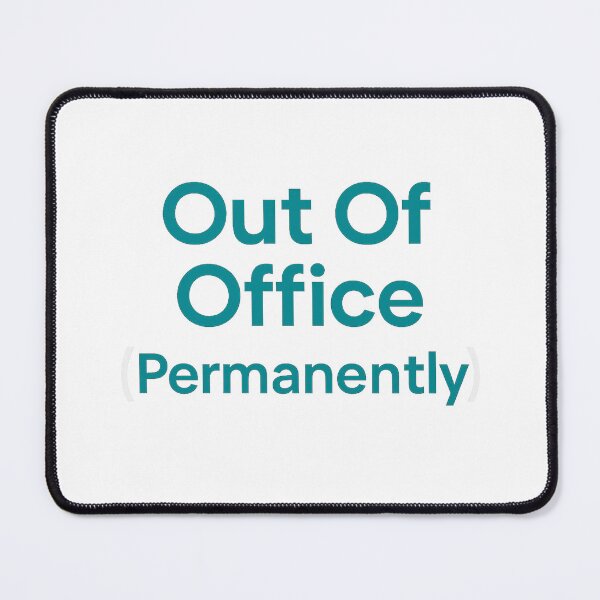 Item preview, Out Of Office T-Shirt - Remote Work Humor designed and sold by RhapsodyVariety.