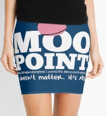 A Moo Point Mini Skirt