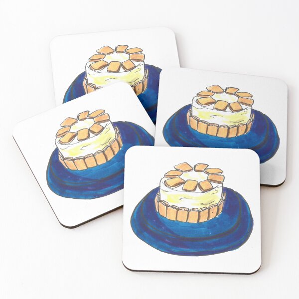 Item preview, Custard Cream Cake designed and sold by RHDILLUSTRATION.