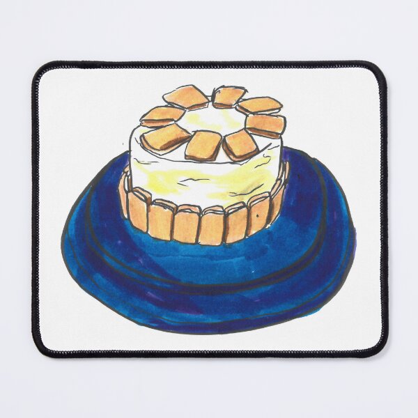 Item preview, Custard Cream Cake designed and sold by RHDILLUSTRATION.